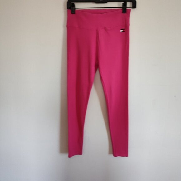 Ladies SZ S Tommy Hilfiger Pink Leggings - Picture 1 of 4